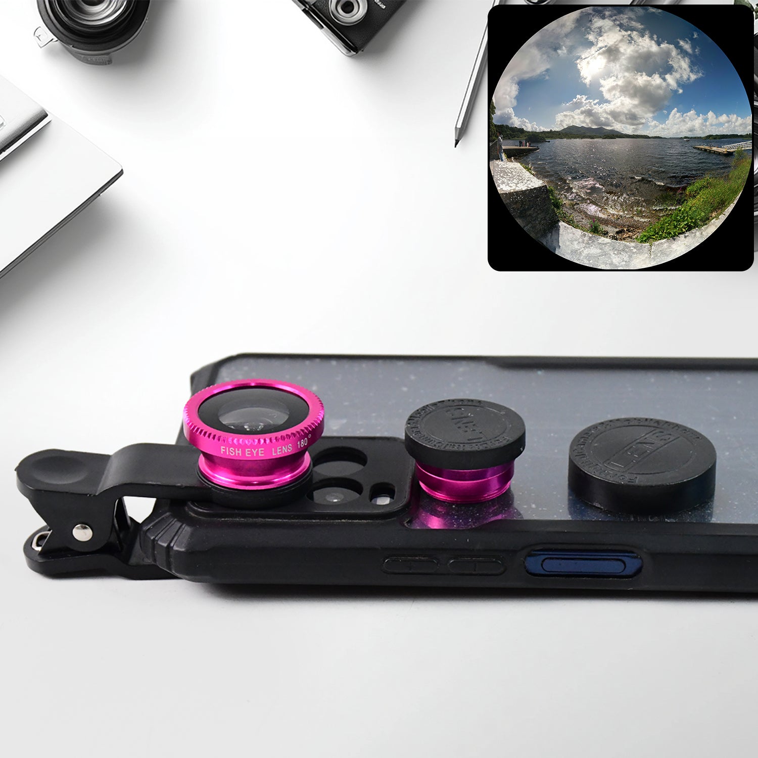 Universal Clip-On Mobile Camera Lens Universal Clip-On Mobile Camera Lens